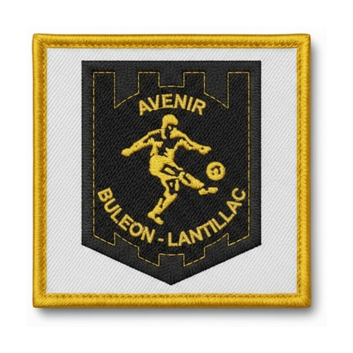 Patch brodé AV. BULEON LANTILLAC Football logo