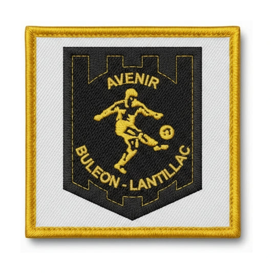Patch brodé AV. BULEON LANTILLAC Football logo