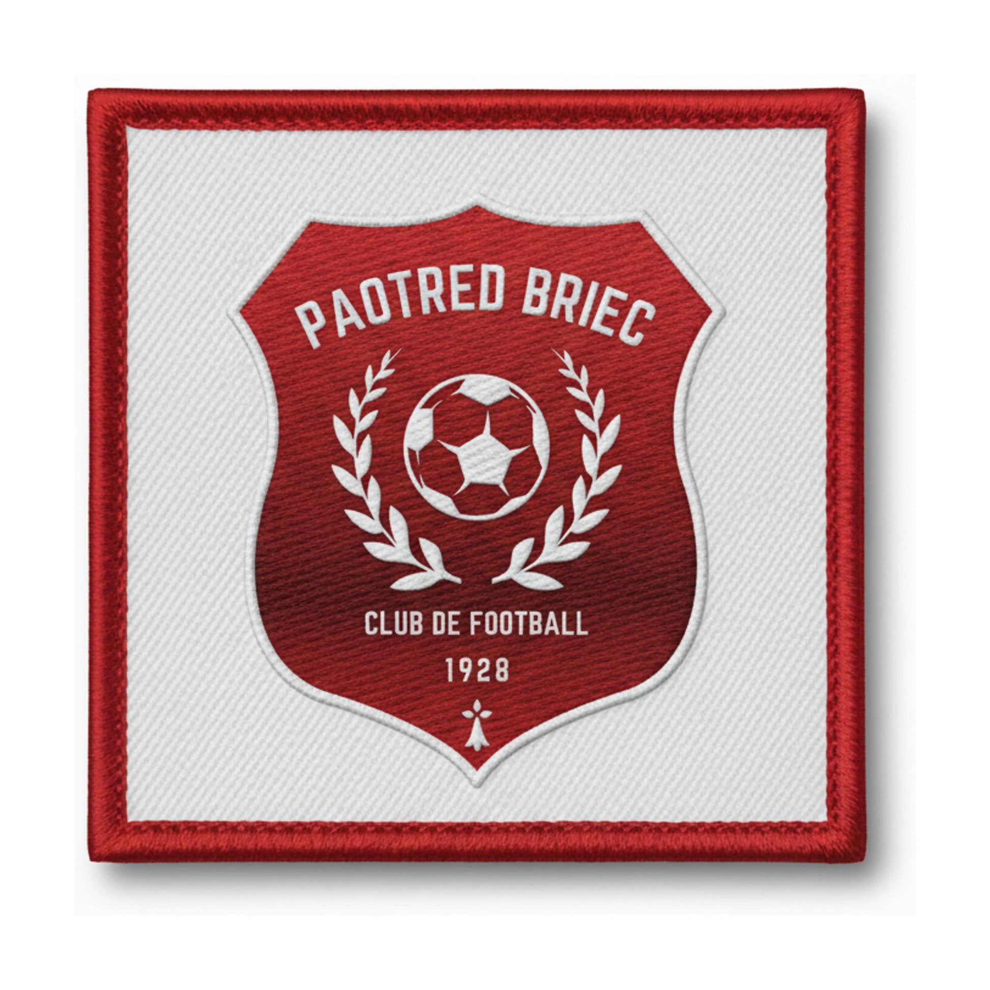Patch brodé Paotred Briec Football logo