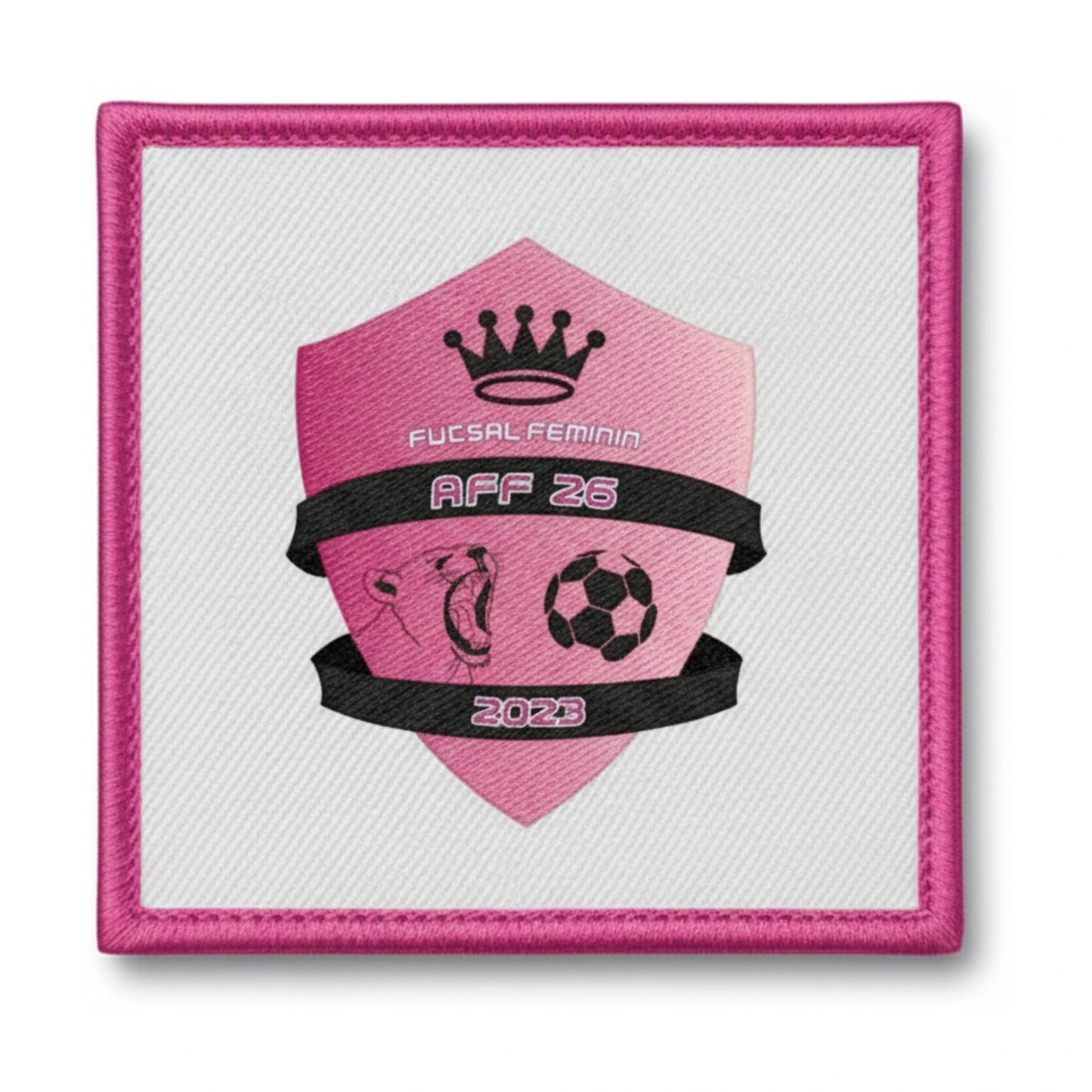 Patch brodé VALENCE FUTSAL 26 Football logo