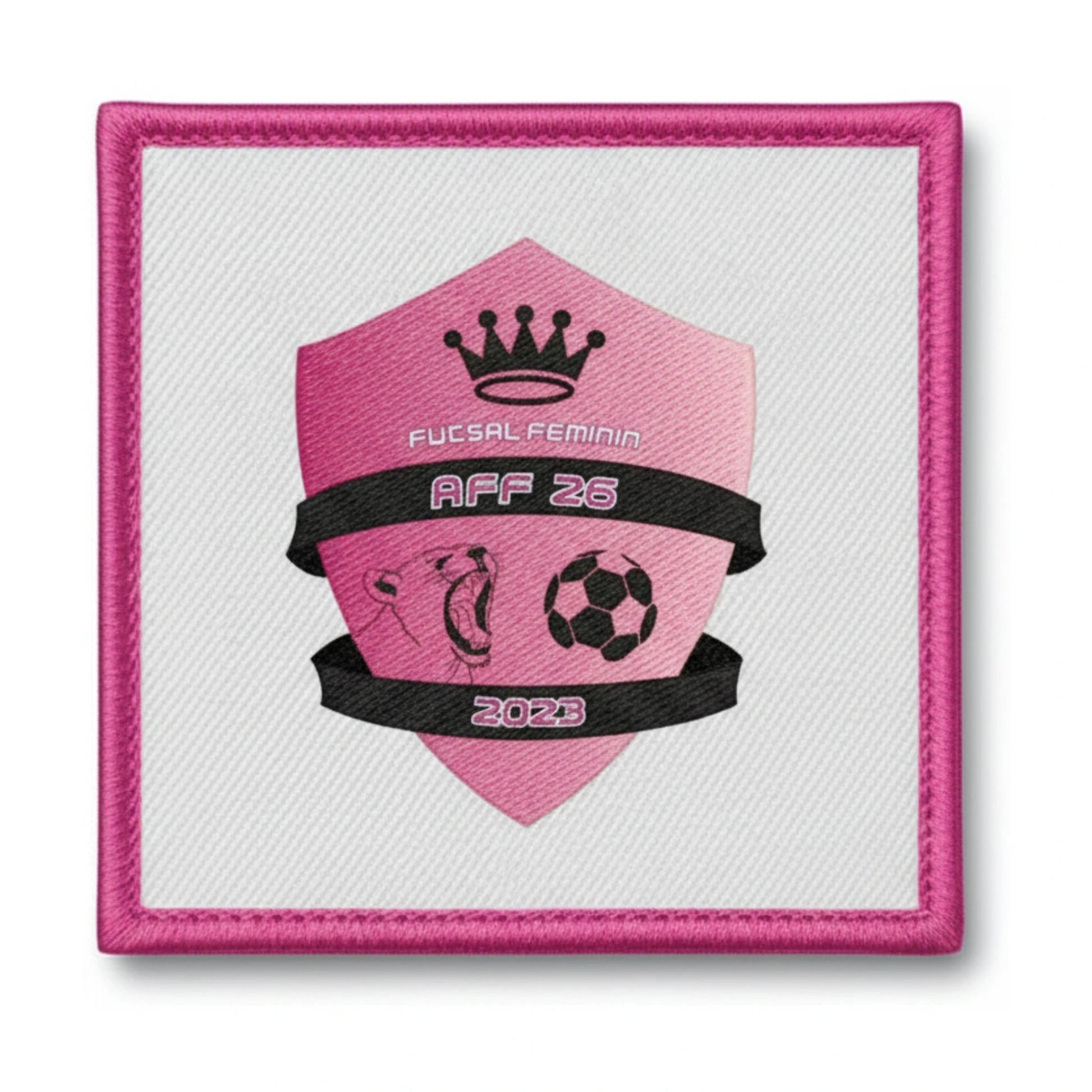 Patch brodé VALENCE FUTSAL 26 Football logo