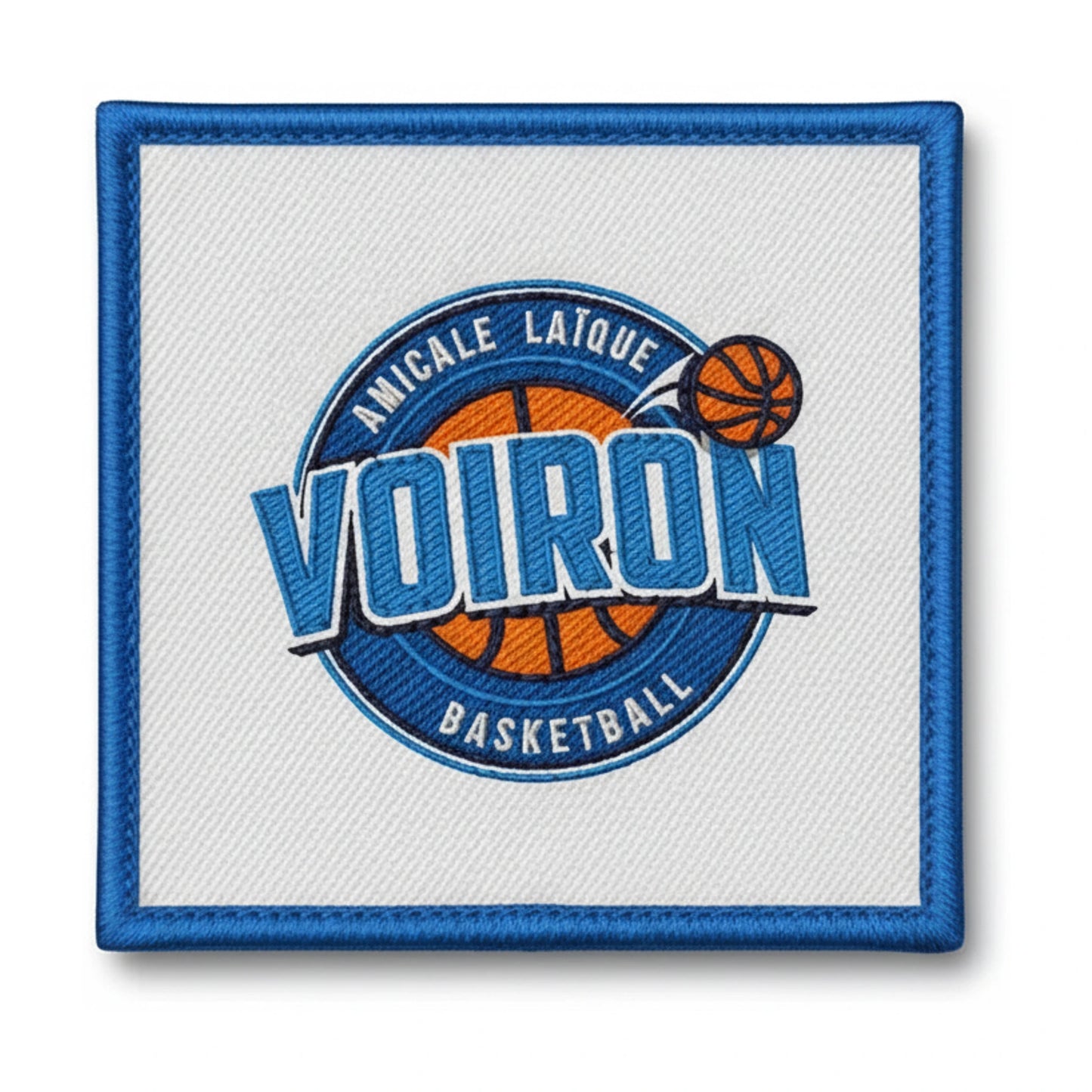 Patch brodé AL Voiron Basket Basketball logo