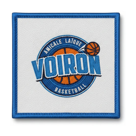 Patch brodé AL Voiron Basket Basketball logo