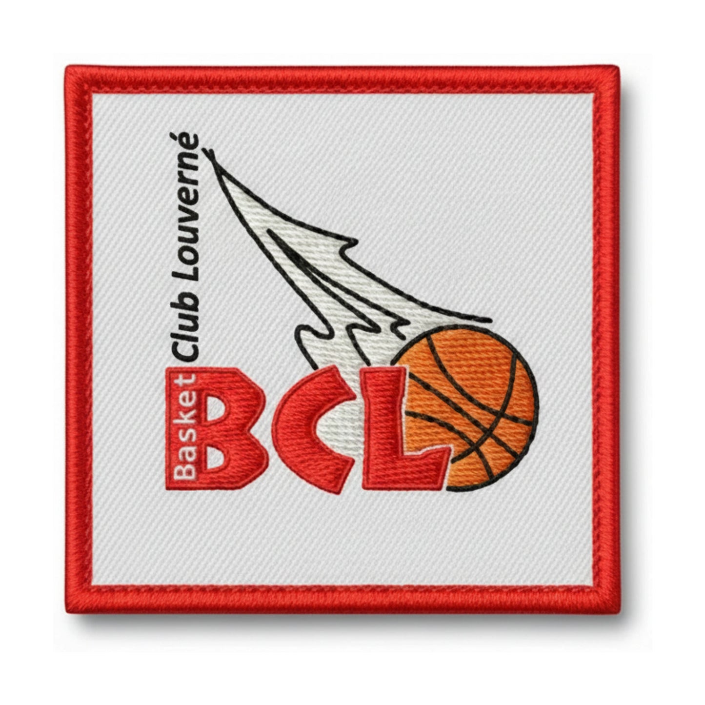 Patch brodé Louverné BC Basketball logo