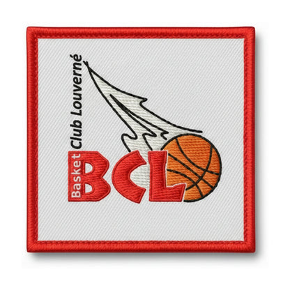 Patch brodé Louverné BC Basketball logo