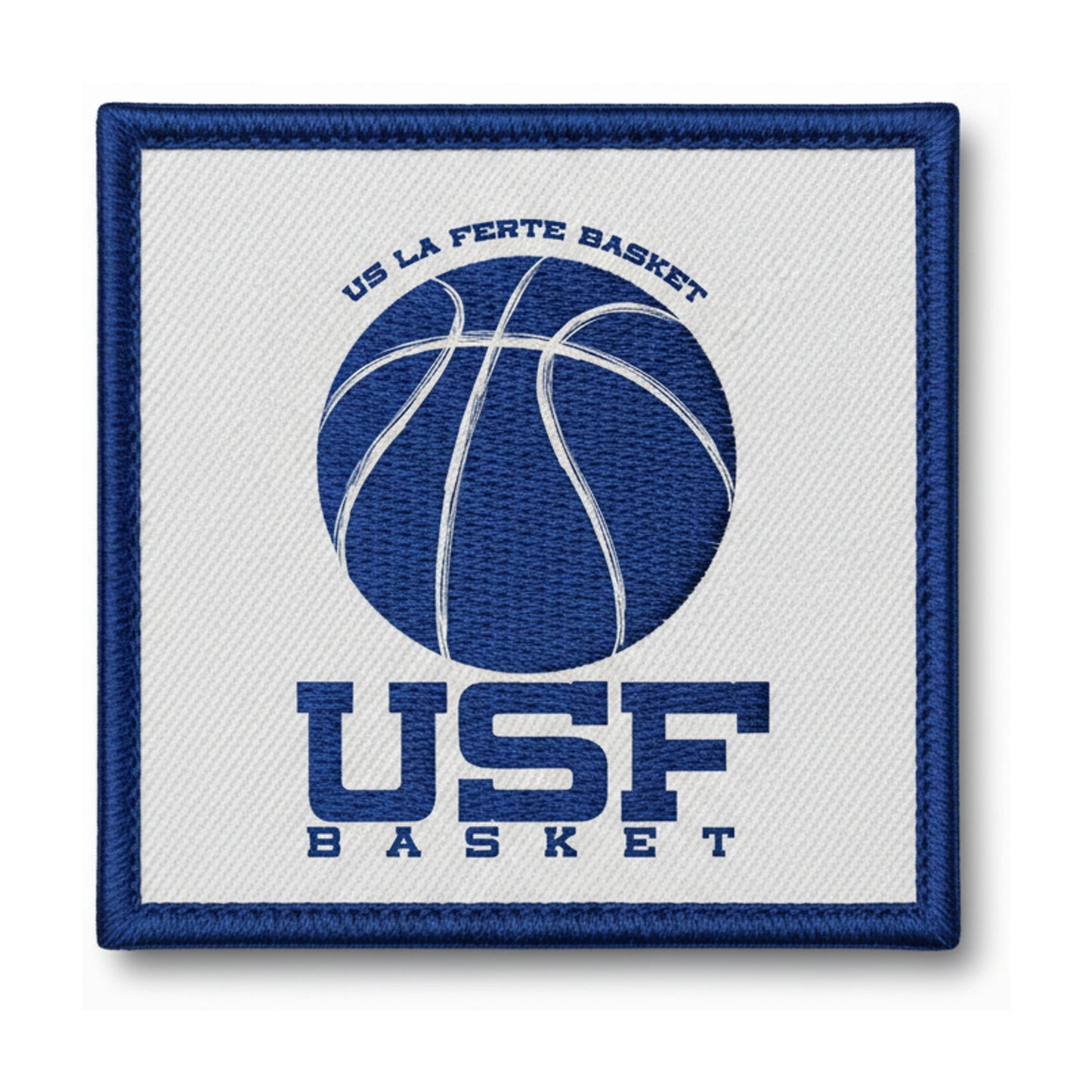 Patch brodé US la Ferte Basket Basketball logo