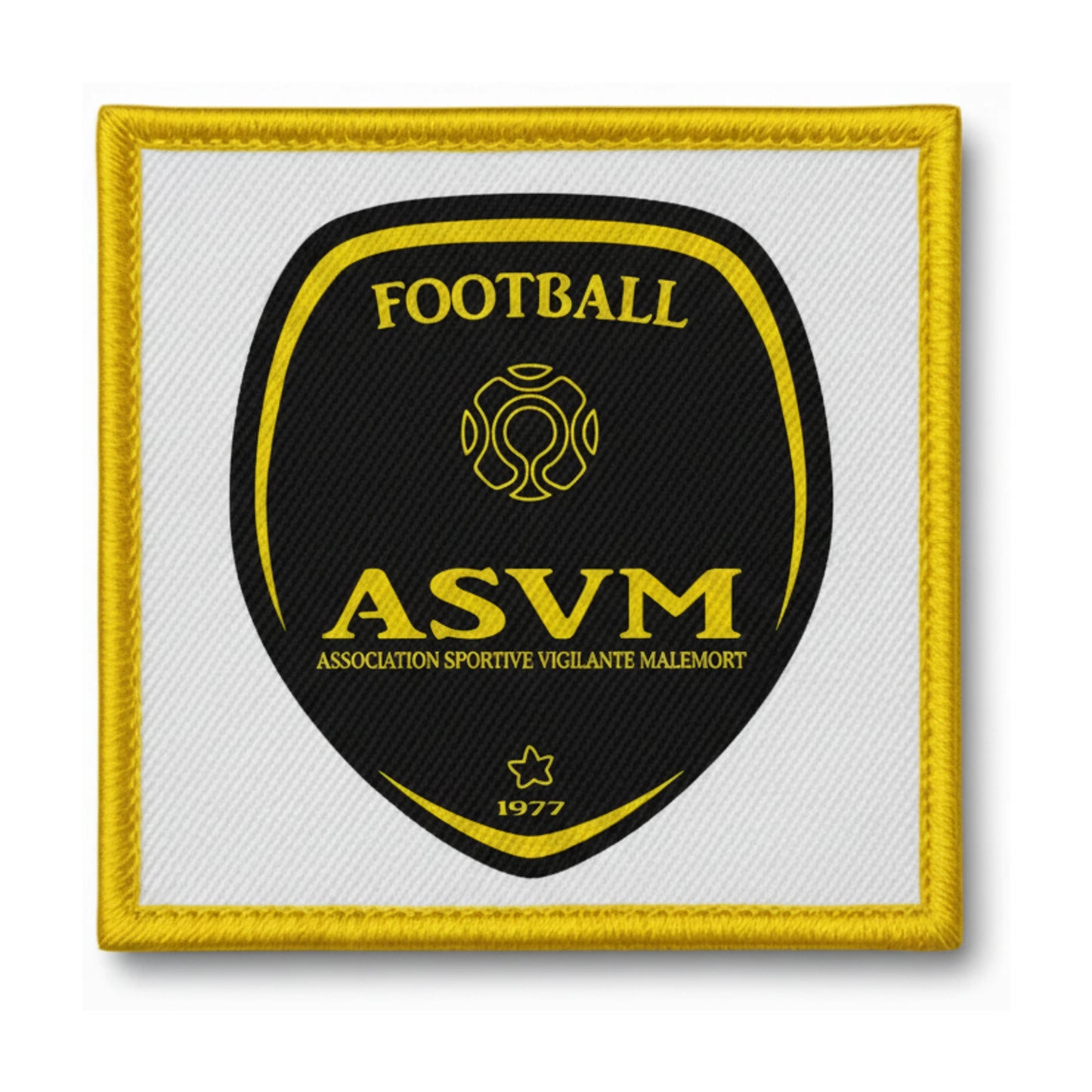 Patch brodé AS Vigilante Malemort Football logo