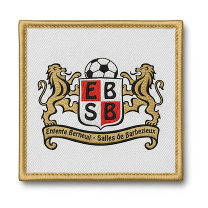 Patch brodé ENT. BERNEUIL SALLES BARBEZIEUX Football logo
