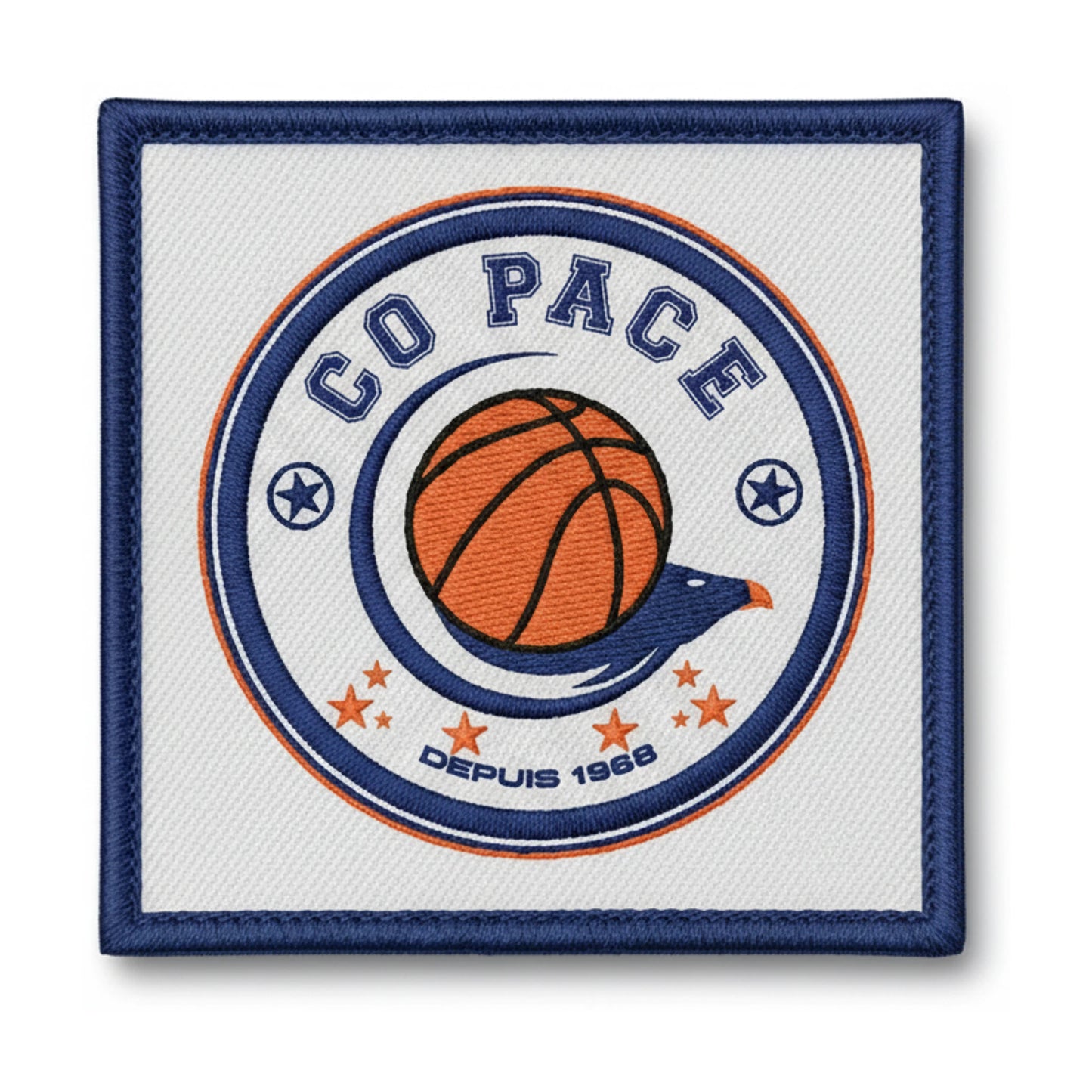 Patch brodé Pace CO Basketball logo
