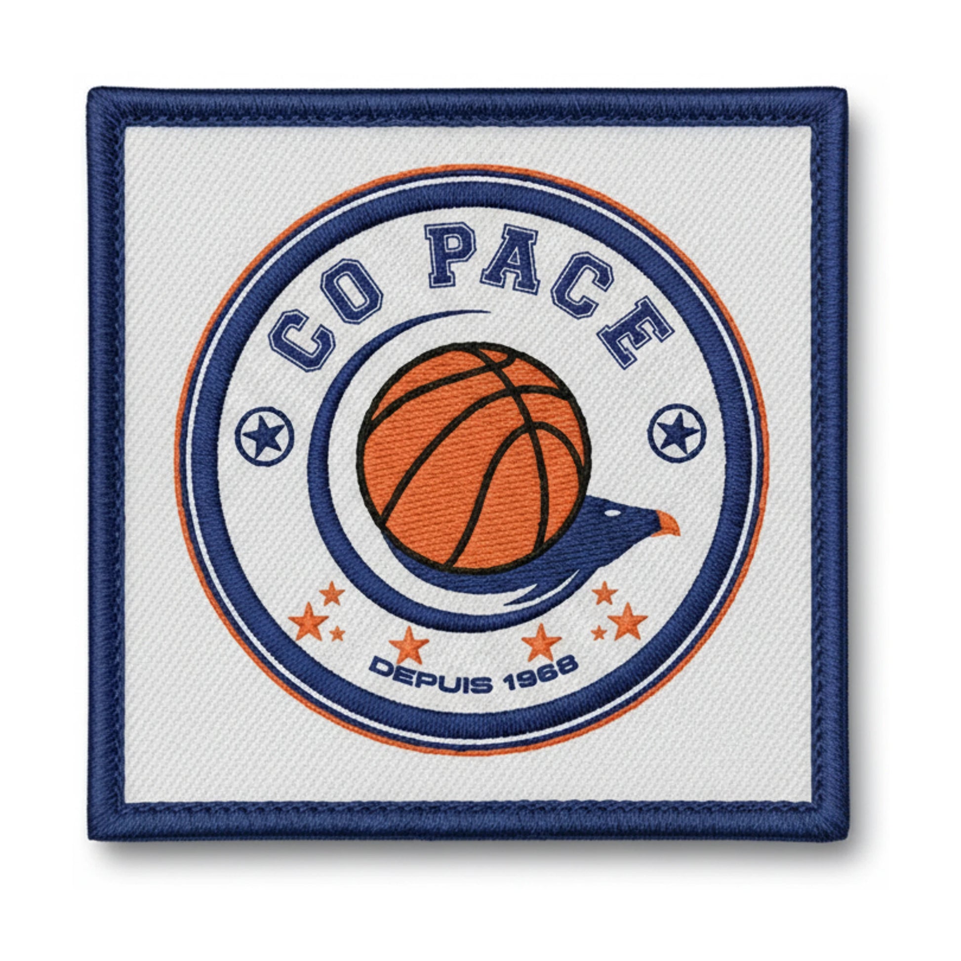 Patch brodé Pace CO Basketball logo