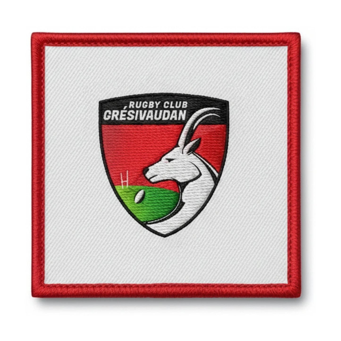 Patch brodé RC Gresivaudan Rugby logo
