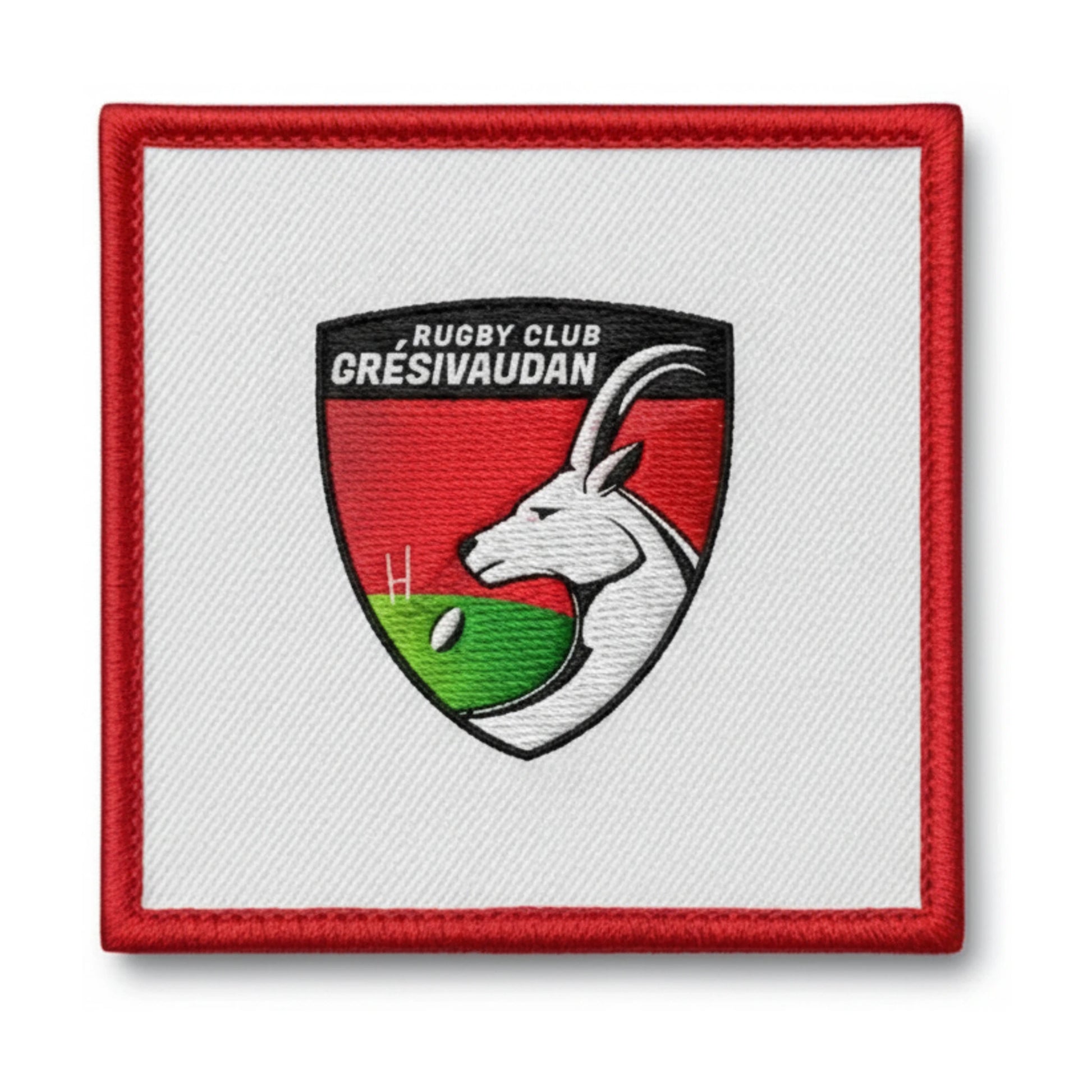 Patch brodé RC Gresivaudan Rugby logo