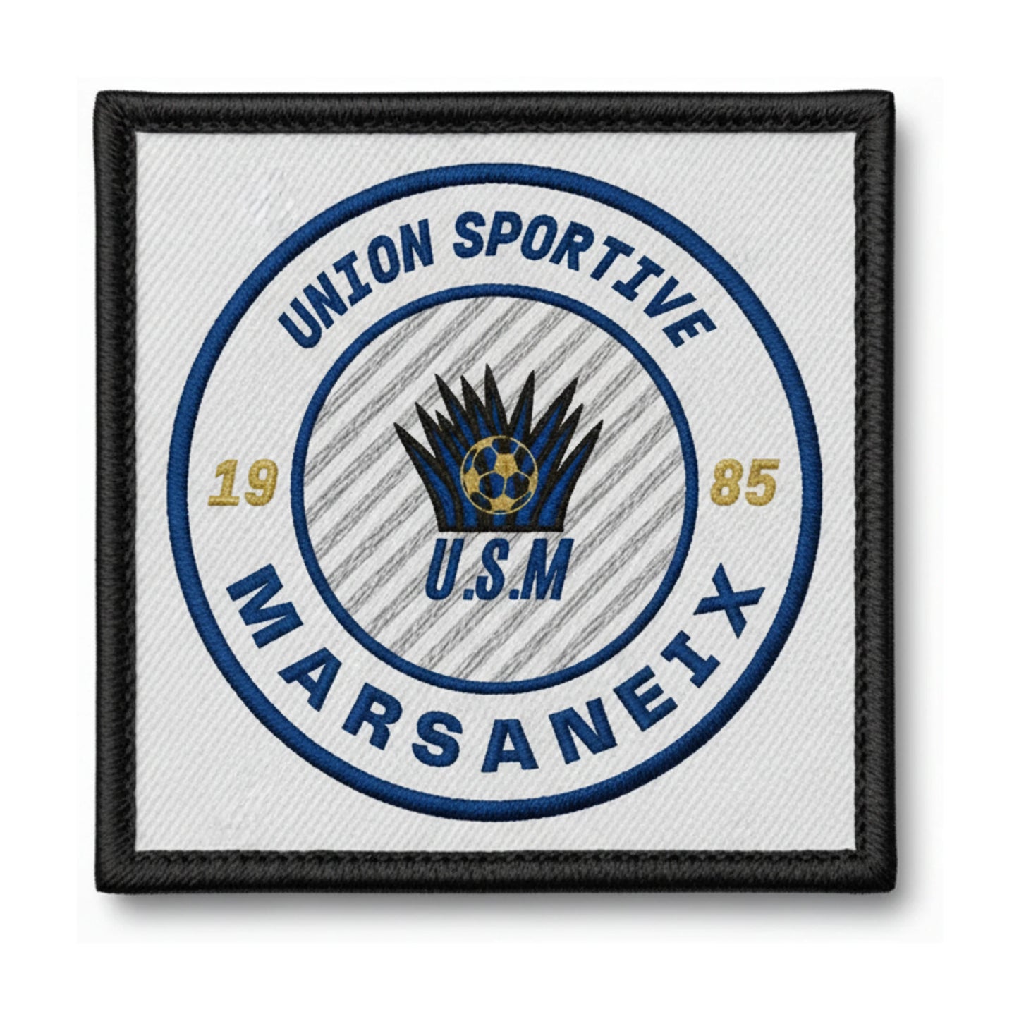 Patch brodé UNION SPORTIVE MARSANEIX Football logo