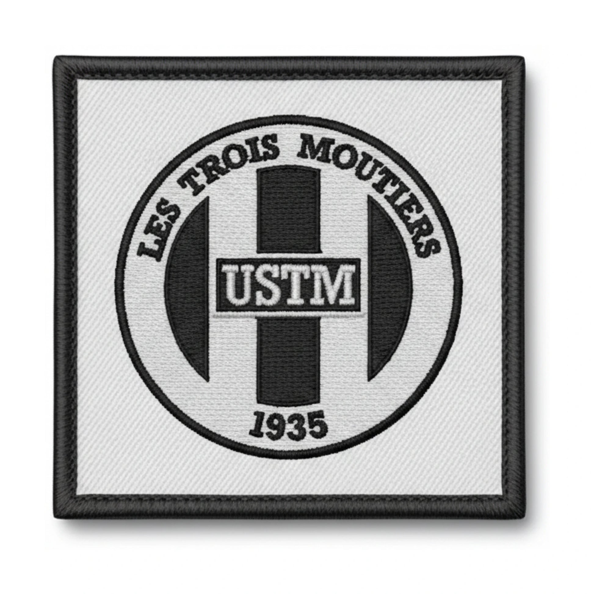 Patch brodé U.S. LES TROIS MOUTIERS Football logo