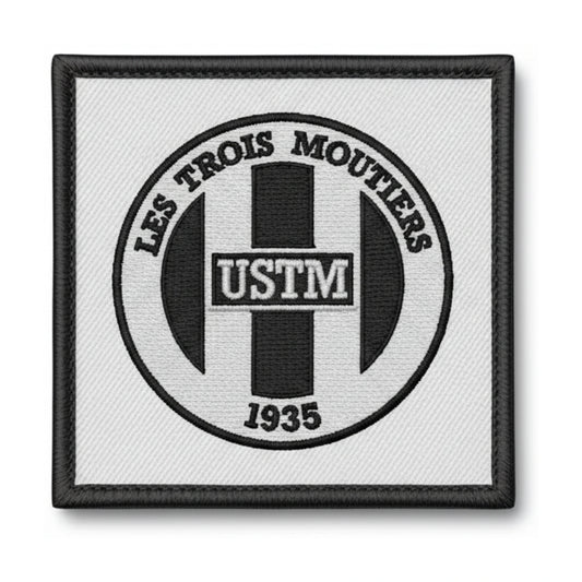 Patch brodé U.S. LES TROIS MOUTIERS Football logo