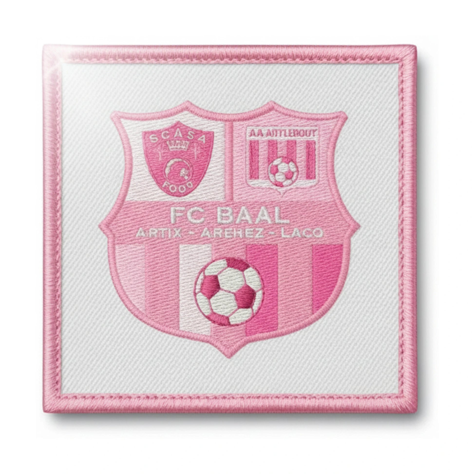 Patch brodé SC Arthez Lacq Audejos Football logo