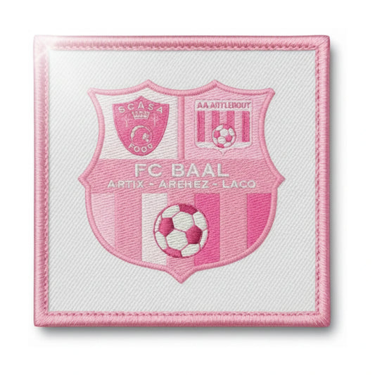 Patch brodé SC Arthez Lacq Audejos Football logo