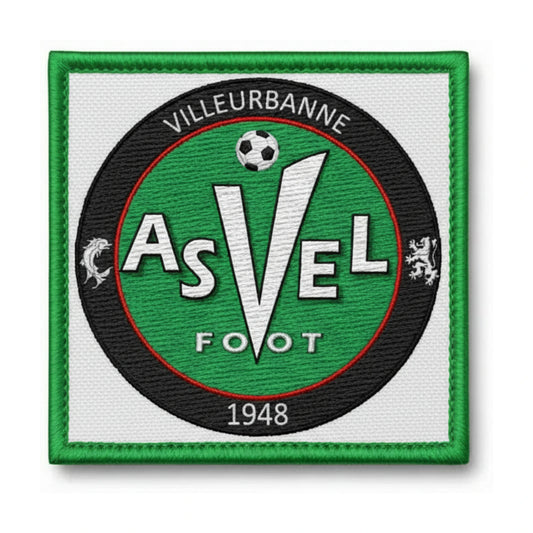 Patch brodé A.S. VILLEURBANNE EV. LYONNAIS Football logo