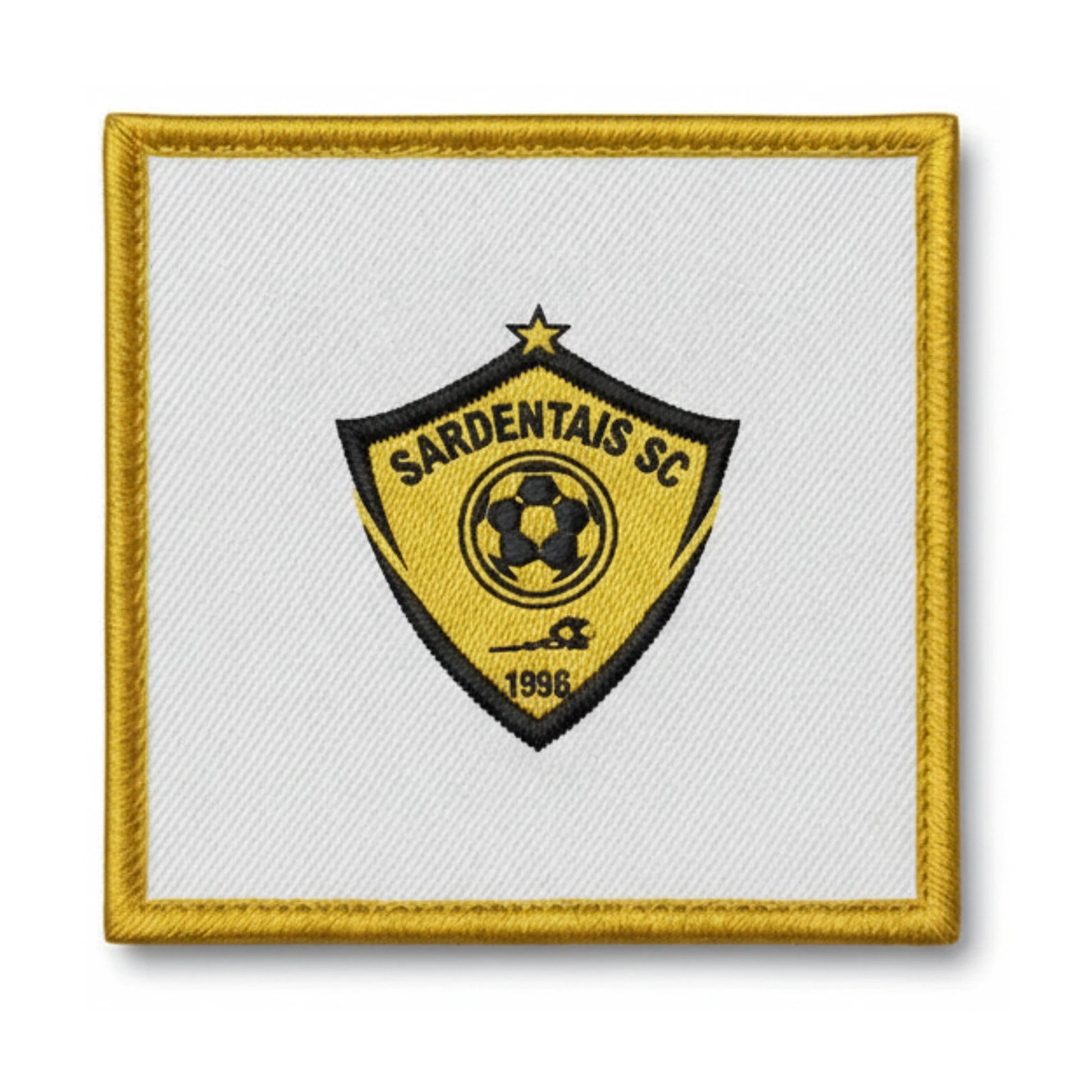 Patch brodé SC Sardentais Football logo