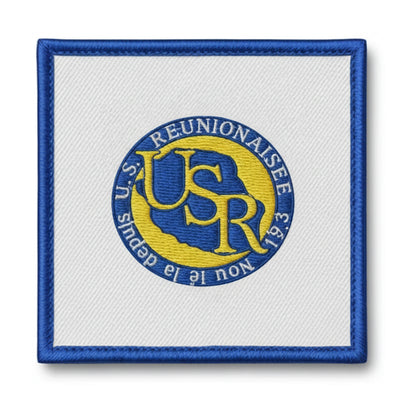 Patch brodé US Reunionnaise Chatellerault Football logo