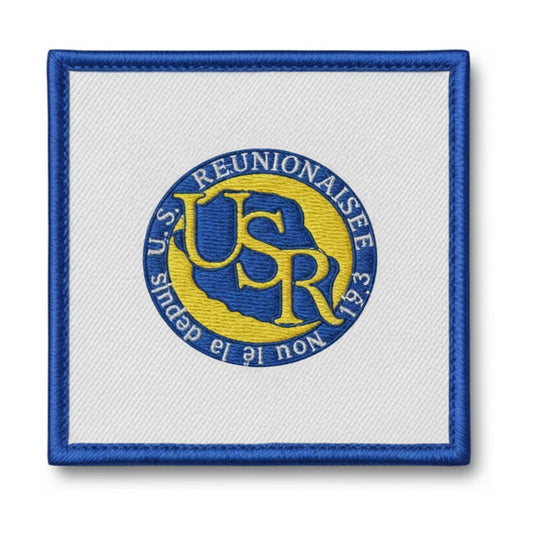 Patch brodé US Reunionnaise Chatellerault Football logo