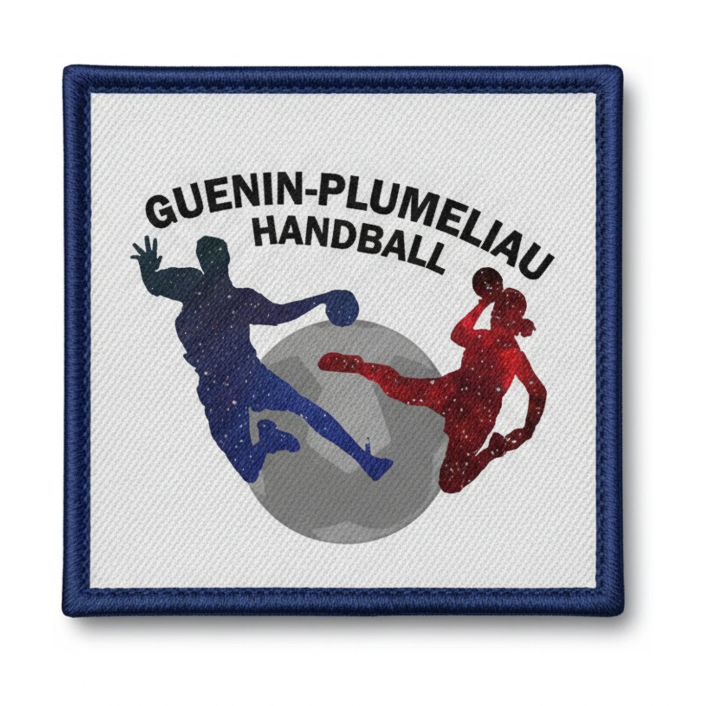 Patch brodé Guénin Pluméliau HB Handball logo