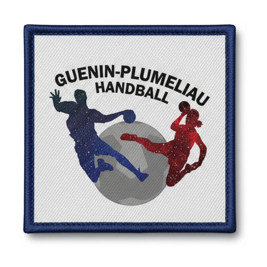 Patch brodé Guénin Pluméliau HB Handball logo