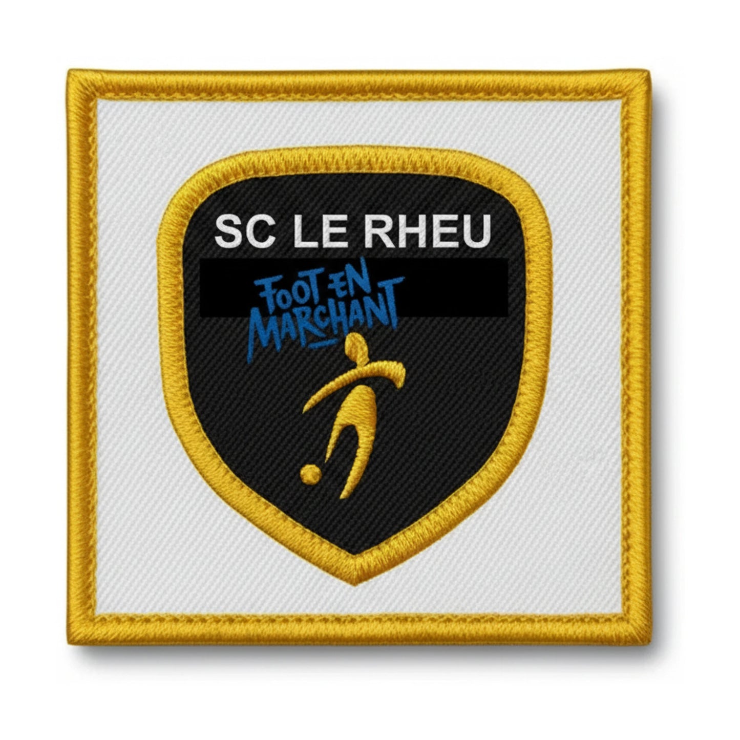 Patch brodé S.C. LE RHEU FOOTBALL Football logo