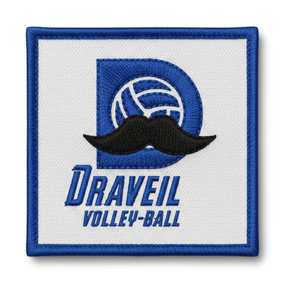 Patch brodé DRAVEIL VOLLEY BALL Volley logo