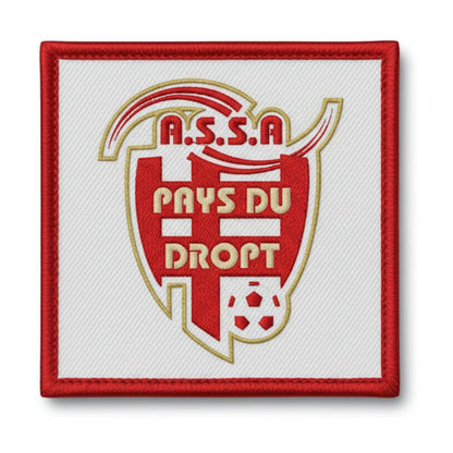 Patch brodé Union Sportive Allemans Du Dropt Football logo