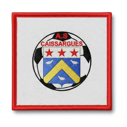 Patch brodé A.S. DE CAISSARGUES Football logo