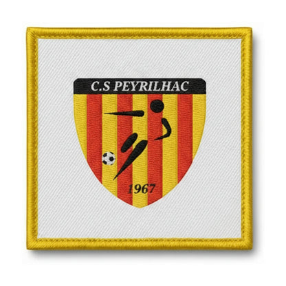 Patch brodé CTE S. PEYRILHAC Football logo