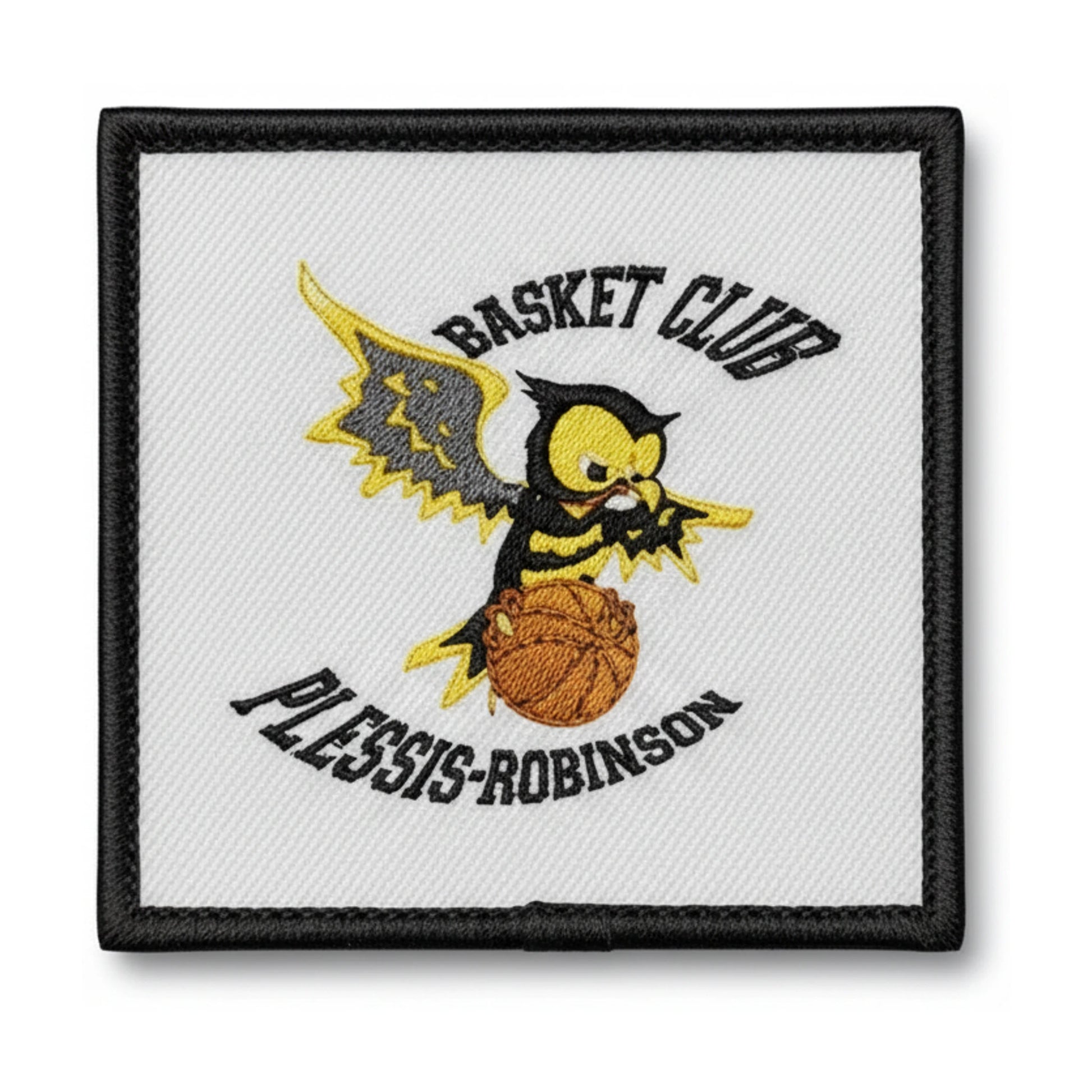 Patch brodé Basket Club Plessis Robinson Basketball logo