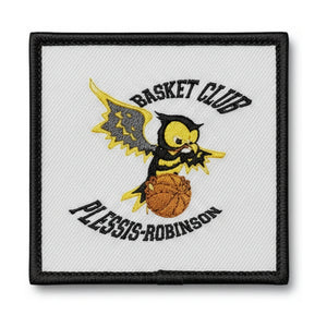 Patch brodé Basket Club Plessis Robinson Basketball logo