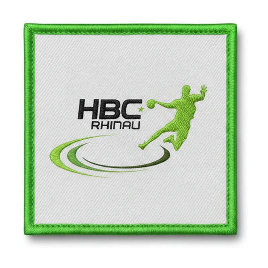 Patch brodé HBC Rhinau Handball logo