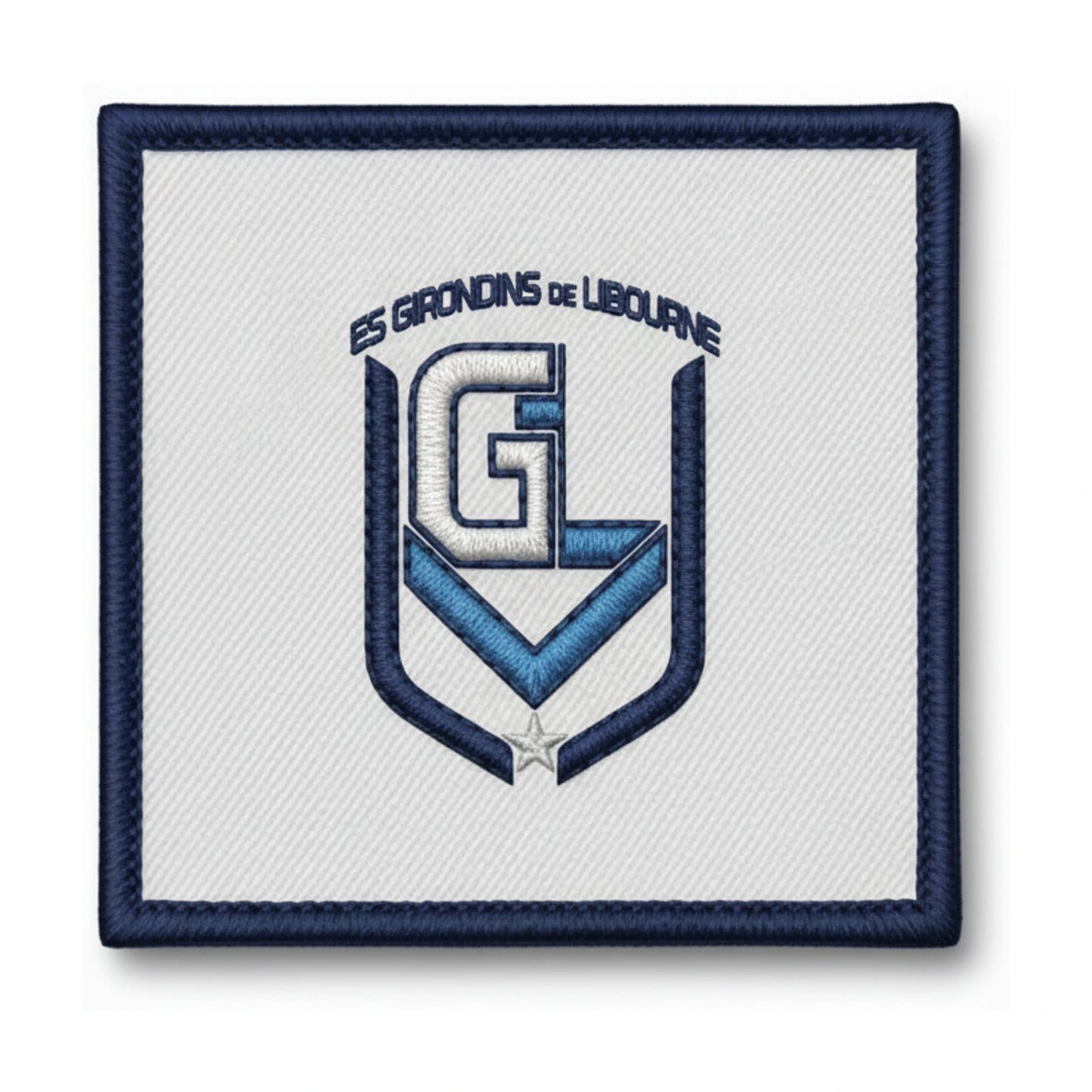 Patch brodé E.S. GIRONDINS DE LIBOURNE Football logo