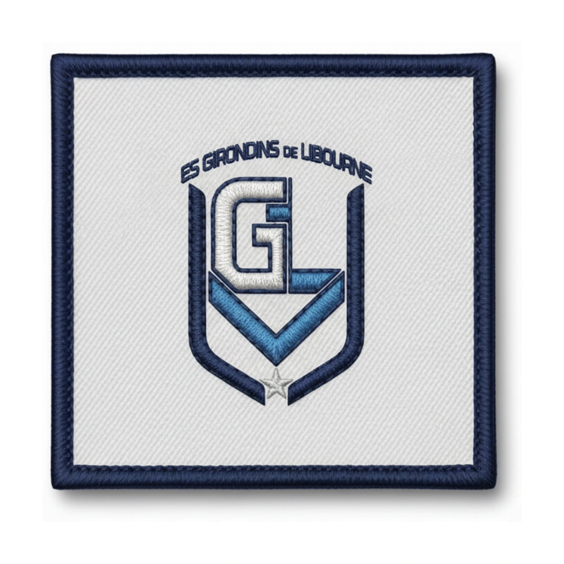 Patch brodé E.S. GIRONDINS DE LIBOURNE Football logo