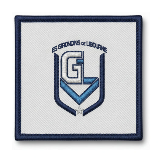 Patch brodé E.S. GIRONDINS DE LIBOURNE Football logo