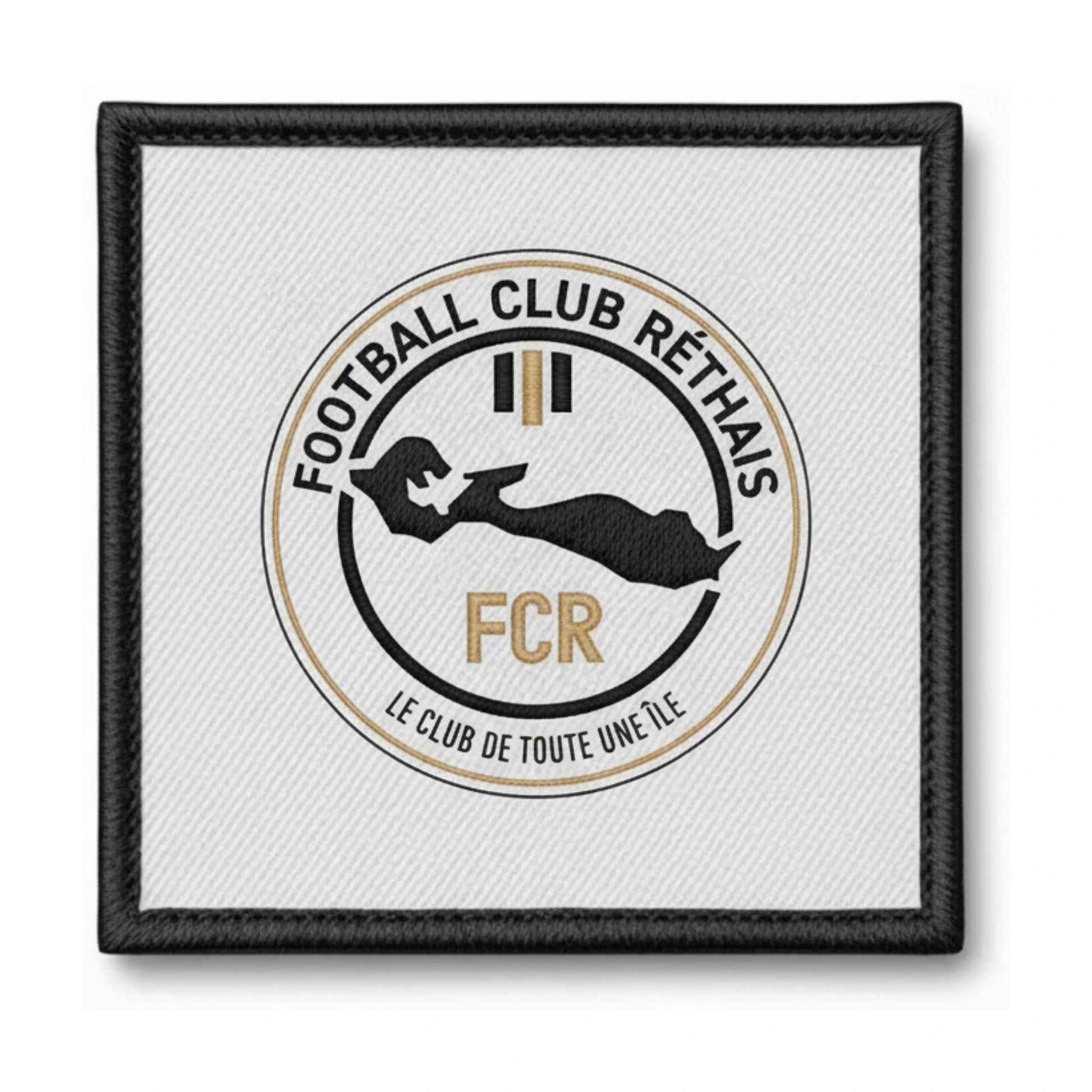 Patch brodé Football Club Rethais Football logo