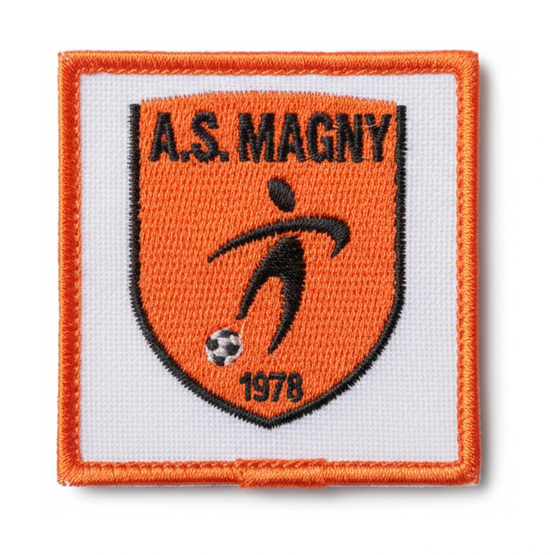 Patch brodé A. S. MAGNY Football logo