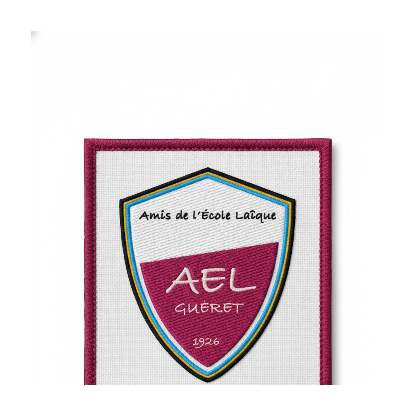 Patch brodé Ael Gueret Basketball logo