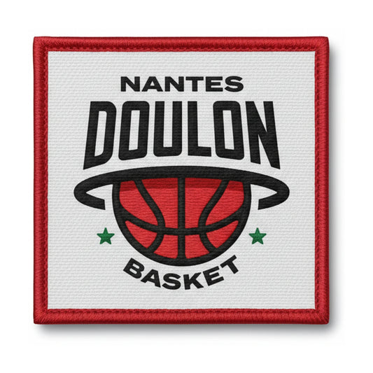 Patch brodé Nantes Doulon Basket Basketball logo