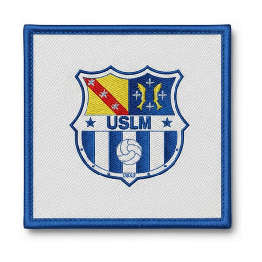 Patch brodé U.S. LITTERAIRE MONT ST MARTIN Football logo