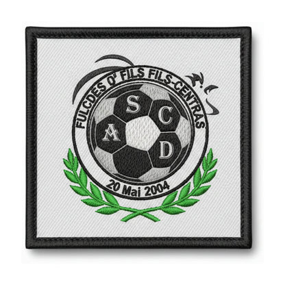 Patch brodé AS Condal Dommartin Les Cuis Football logo