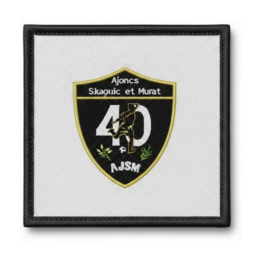Patch brodé AJONCS SAUGNAC MURET Football logo