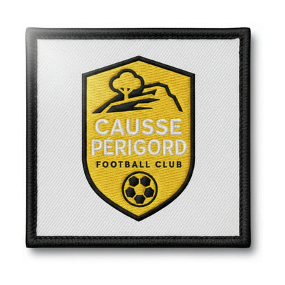 Patch brodé FOOT CAUSSE PERIGORD Football logo