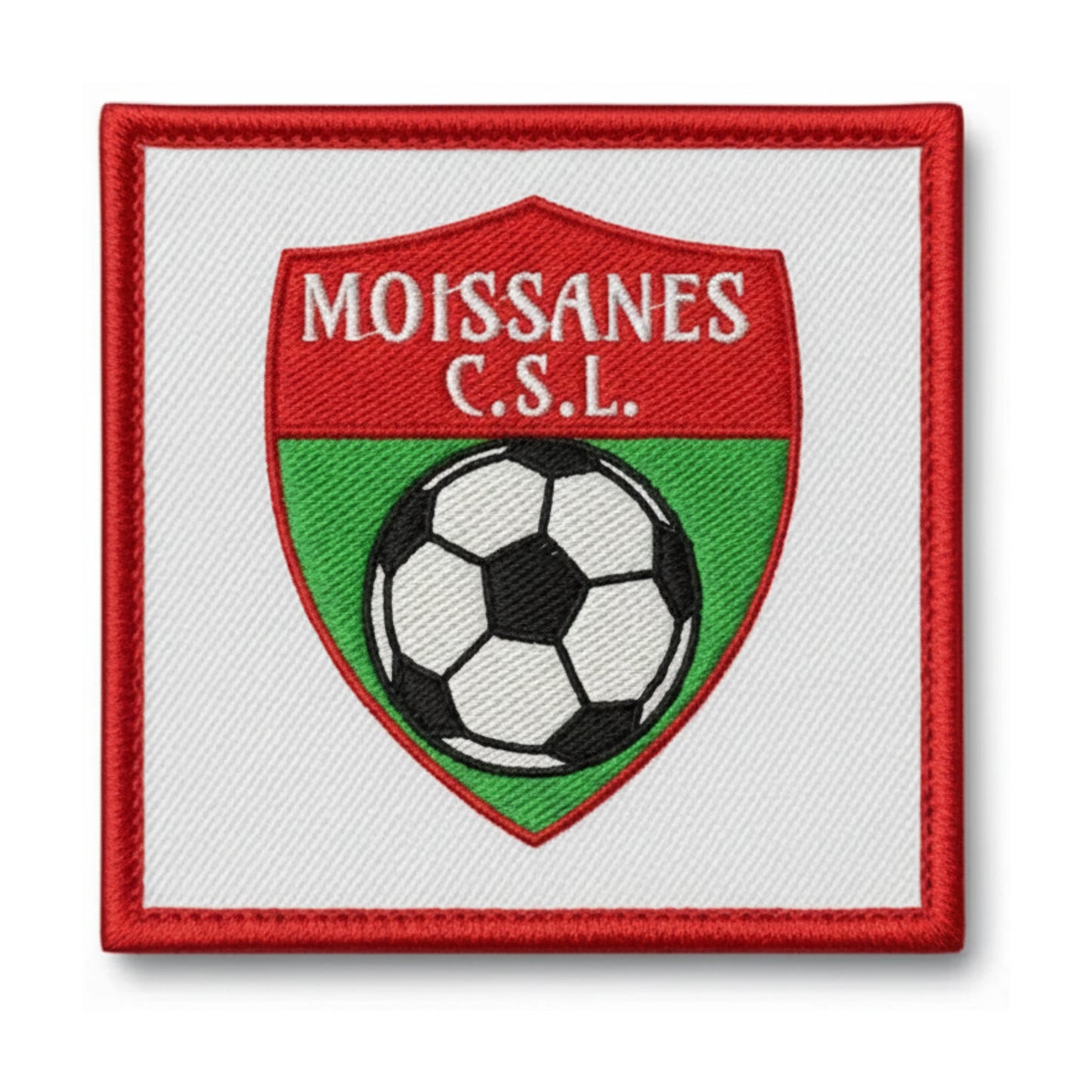 Patch brodé Moissannes C Sp L Football logo