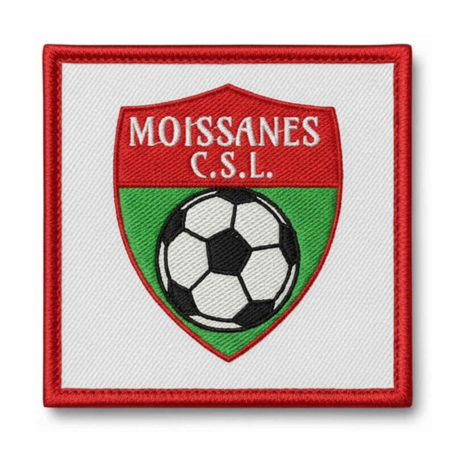 Patch brodé Moissannes C Sp L Football logo