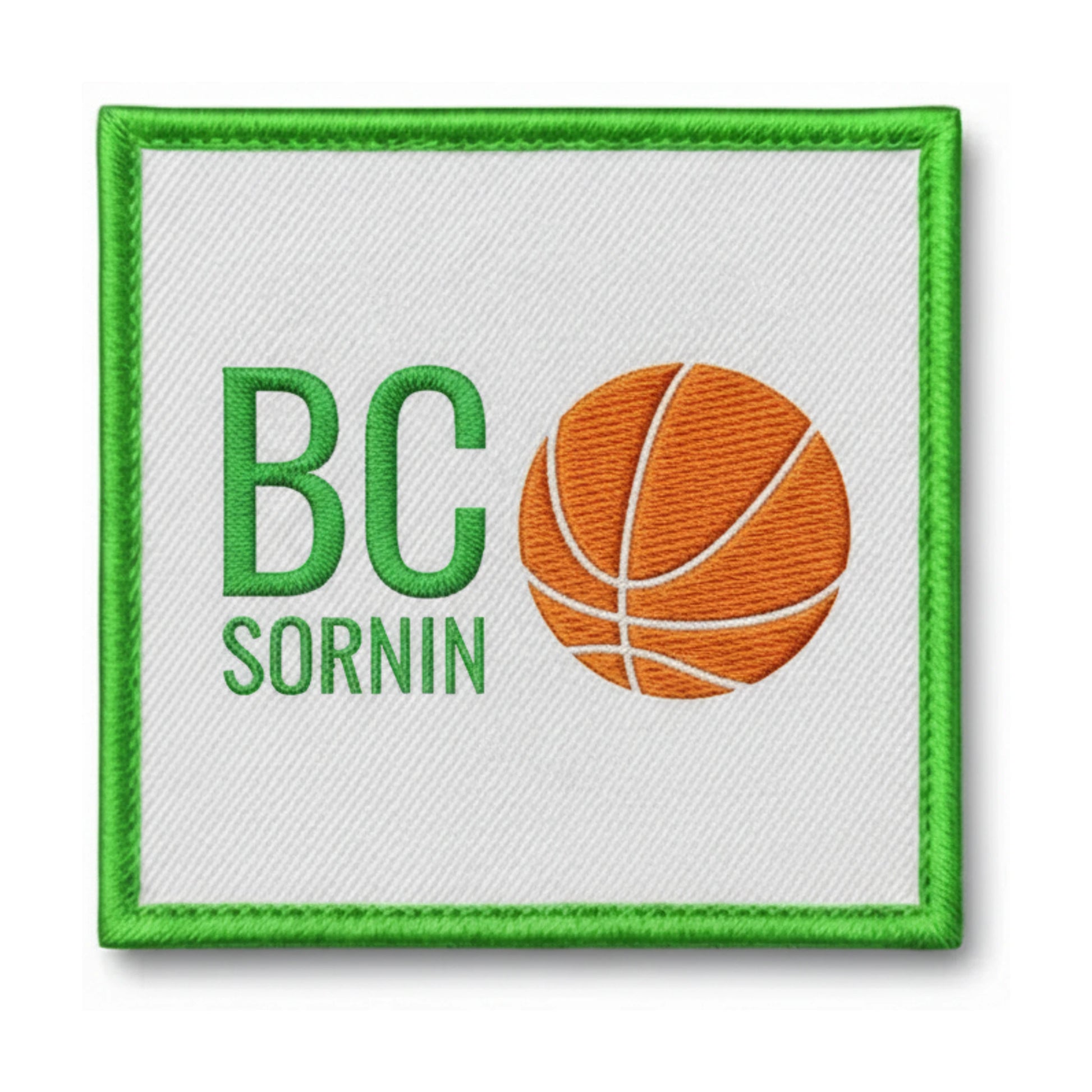 Patch brodé Sornin BC Basketball logo