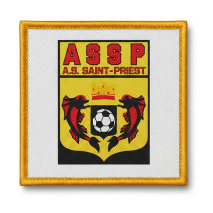 Patch brodé AS Saint-Priest Football logo